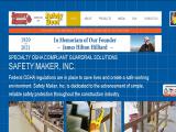 The Safety Boot Guardrail System by Safety Maker; Temporary temporary picket