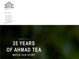 Ahmad Tea London organic tea gift