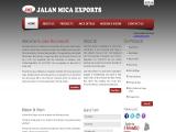 Jalan Mica Exports uncalcined muscovite mica