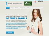 Ashok International white kitchen towels