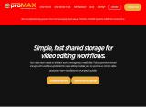 Promax Systems Advanced Shared Storage archival scrapbook