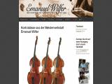 Emanuel Wilfer E.K. Kontrabässe Und Cello orchestra risers