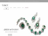 Max Jewelry Inc. platinum earrings