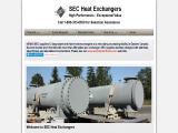 Index Page For The Sec Heat Exchangers And domestic