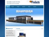 Bhambra Glass Concepts cup machine