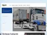 Vaccaro Trucking Midwest Heaving Equipment Hauling Container transporters