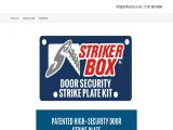 Striker Box™ Door Security Products, L door strike