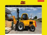 Load-Lifter Rough Terrain Forklifts kaju mast