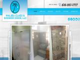 Malibu Glass Shower Door and Installation Grand Rapid Mi malibu