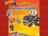 Megaload Chocolate oval cookie