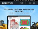 Insite Sitework Software; Earthwork Takeoff machine control