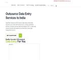 Outsource Data Entry Services Deo India. outsource bpo