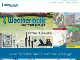 Weathermatic transducer humidifier