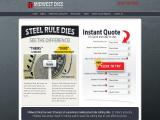 Midwest Dies Steel Rule Dies La Crosse Wi Die Cutting making steel