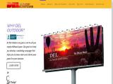 Del Outdoor Advertising lamination advertising