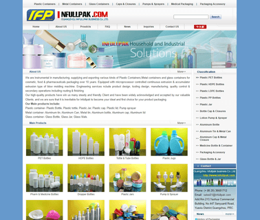 Guangzhou Infullpak Business bottle tin