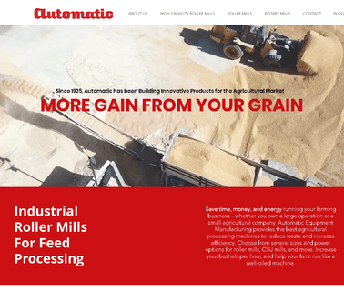 Automatic Equipment Mfg. Co. automatic grain