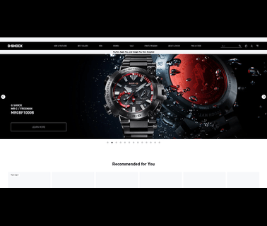 Home - G-Shock developer water