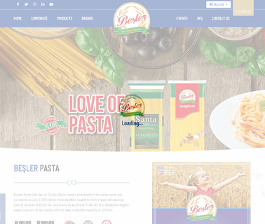 Bessan Makarna Gida Sanayi Ve Ticaret brand pasta