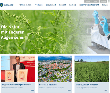 Bionorica Ag The Phytoneering Company organic company