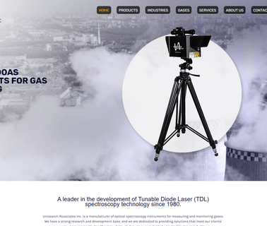 Unisearch - Tunable Diode Laser Spectroscopy and Gas Monitoring visible spectroscopy