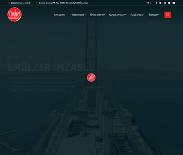 Emulzer Asfaltevi Tecrit Maddeleri Sanayi plus 400