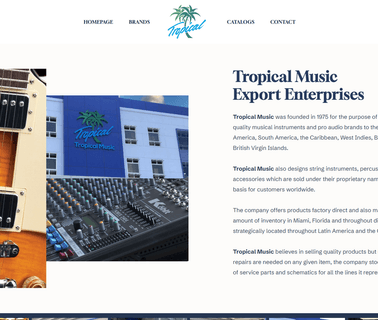 Tropical Music Pro Audio instruments pro