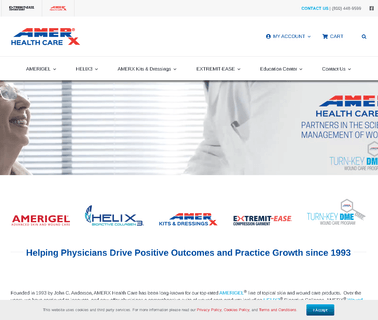 Amerx Health Care Corp general wipes