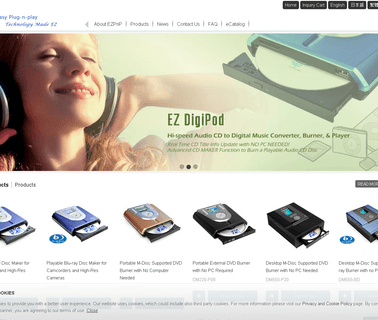 Ezpnp Technologies Corp. blu ray products