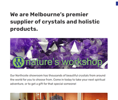 Natures Workshop Pty specimen