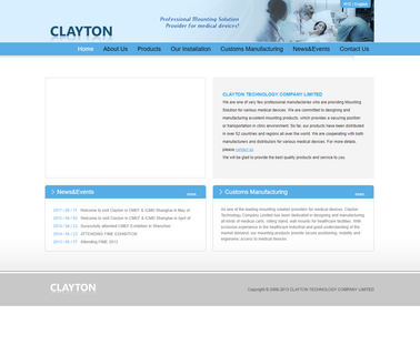 Shenzhen Clayton Technology mounting wall