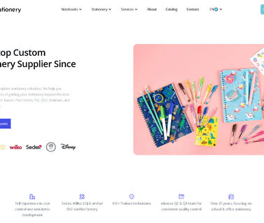 Ningbo Free Trade Zone Interwell Stationery business stationery gifts