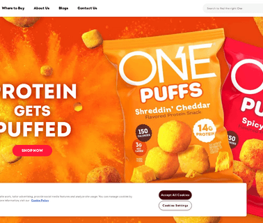 Home - One Brands grams protein