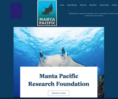 Manta Pacific Research Foundation marine environment