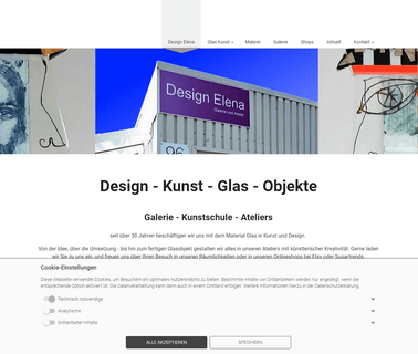Elena Graure-Mant glass art products