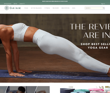 Gaiam athletic shirts