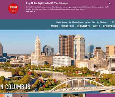 Experience Columbus - Information Booth information sports