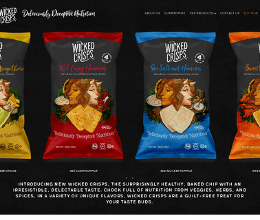 Wicked Crisps; Deliciously Deceptive Nutrition good north