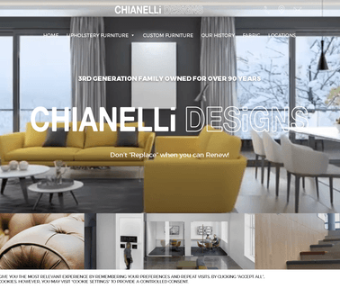 Chianelli Designs Custom Furniture upholstery furniture cleaning