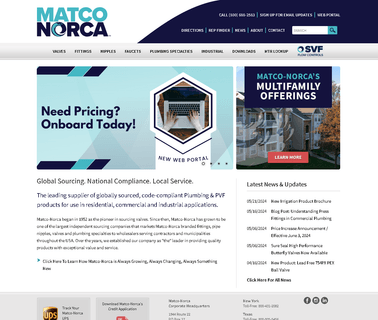 Matco Norca irrigation plumbing
