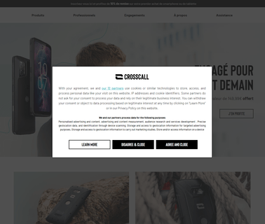Crosscall smartphones camphones