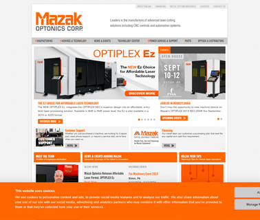 Mazak Optonics Corp. mazak optonics