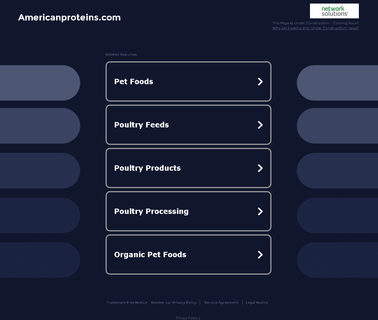 American Proteins american ingredients