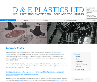 D & E Plastics cleanroom plastic