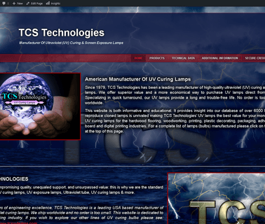 Tcs Technologies quartz lamp