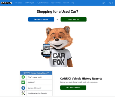 Home - Carfax inventory advertising