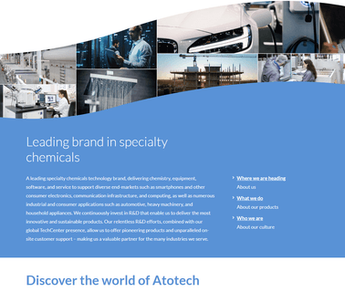 Atotech paint coating industry