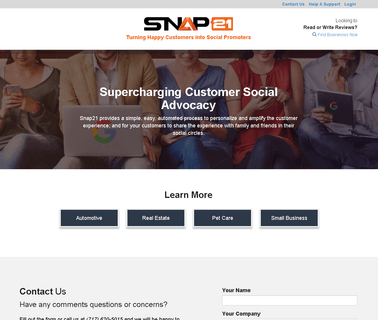 Snap21 automotive dealership communication