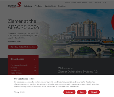 Ziemer Ophthalmic Systems Ag microsurgical ophthalmic