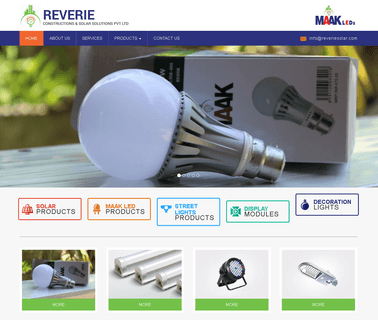 Reverie Constructions & Solar Solutions solar yard lights